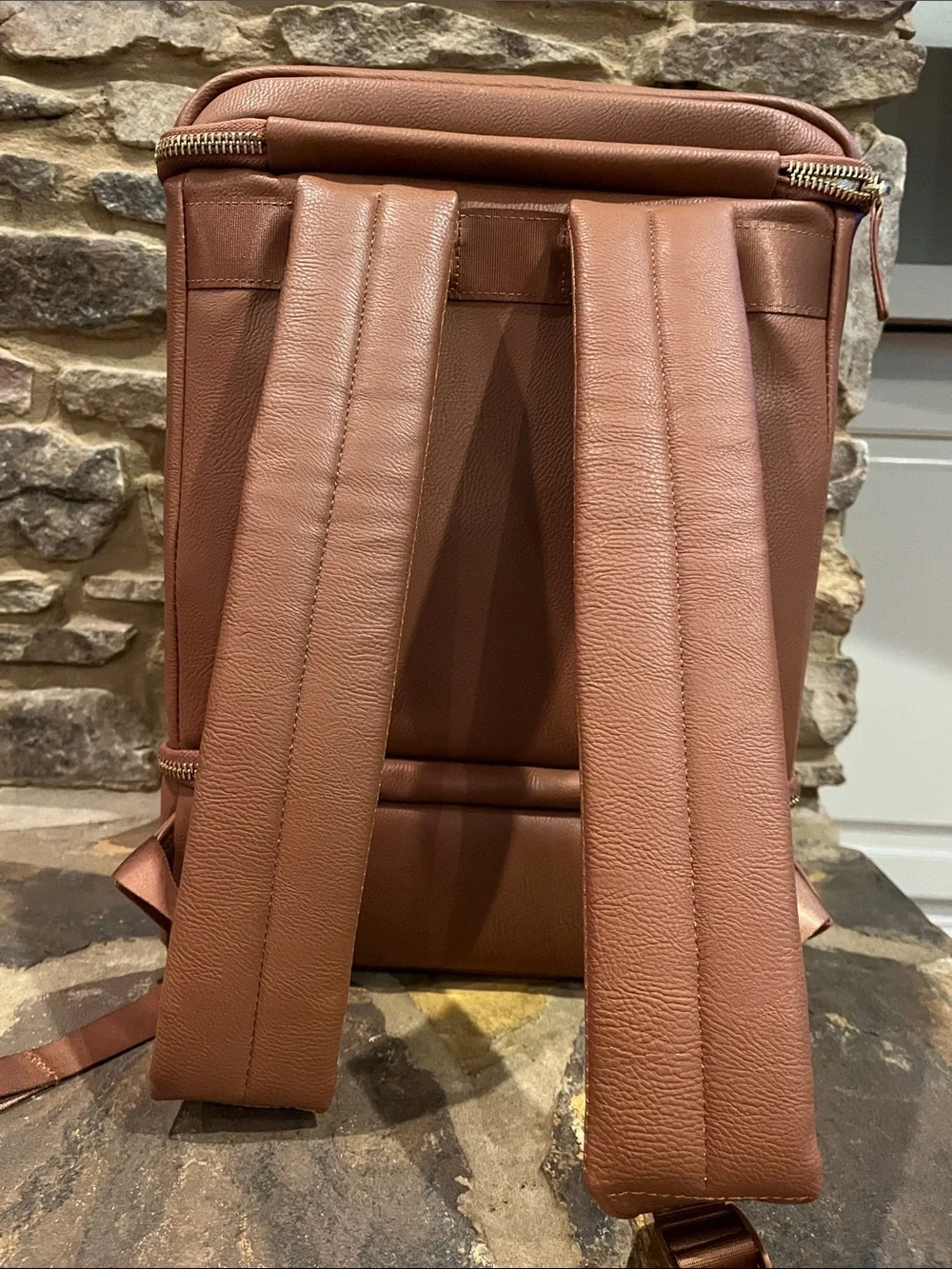 Igloo Brown Men’s Luxe Dual-Compartment Backpack Cooler